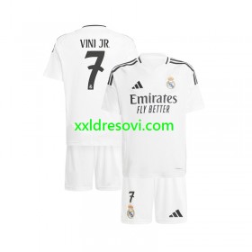 Real Madrid Vinicius Junior 7 Domaći Dječji Nogometni Dres 2024-2025